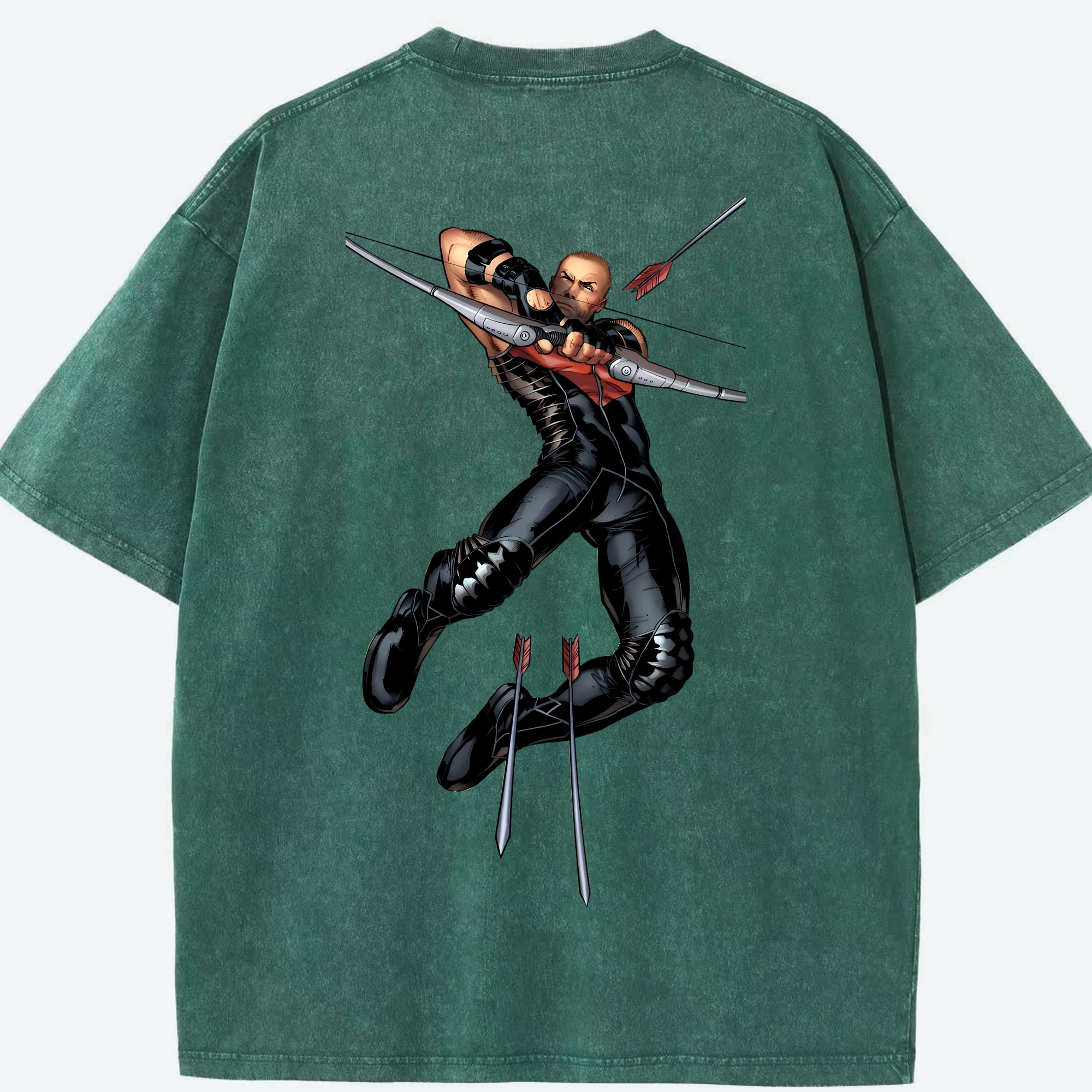 （画像用） アベンジャーズ The Avengers 綿100% ヴィンテージ風 半袖Tシャツ（背面プリント）